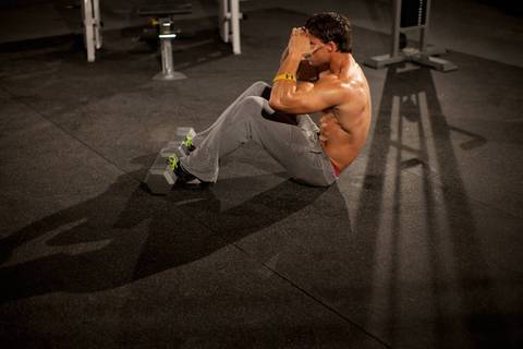 3/4 Sit-Up — bitiş pozisyonu