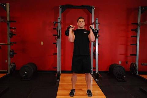 Dönüşümlü Kettlebell Presi