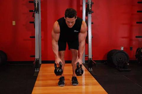 Dönüşümlü Kettlebell Sırası