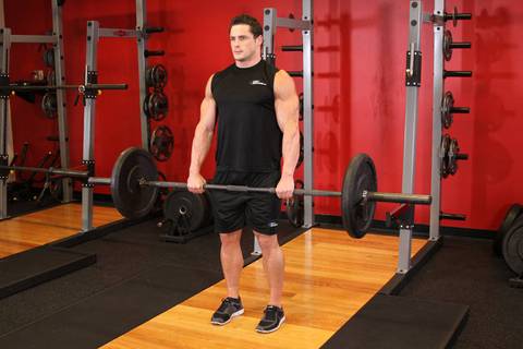 Deadlift — bitiş pozisyonu