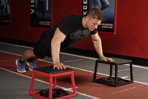 Drop Push — başlangıç pozisyonu