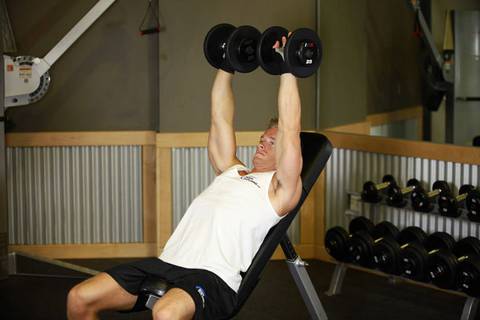Dambıl Incline Shoulder Raise
