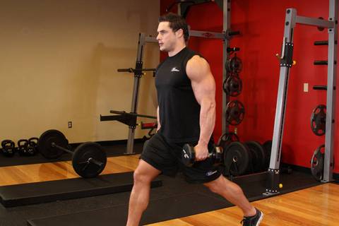 Dambıl Lunges