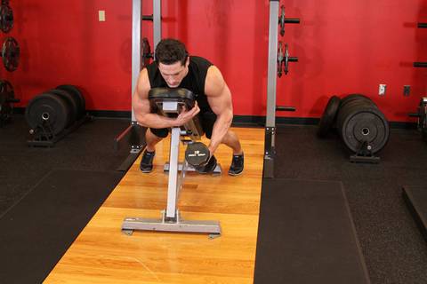 Dambıl Yatış Bir Kol Arka Lateral Raise