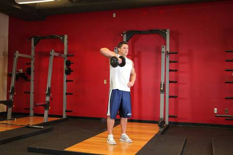 Dambıl Tek Kol Upright Row