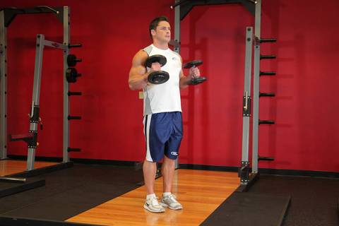 Hammer Curls — bitiş pozisyonu