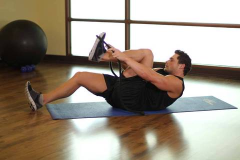 Hamstring Stretch — başlangıç pozisyonu