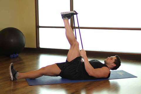Hamstring Stretch — bitiş pozisyonu