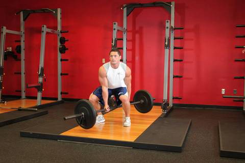 Jefferson Squat — bitiş pozisyonu