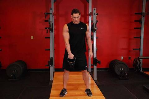 Kettlebell Hang Clean