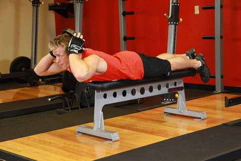 Lying Face Down Plate Neck Resistance — bitiş pozisyonu