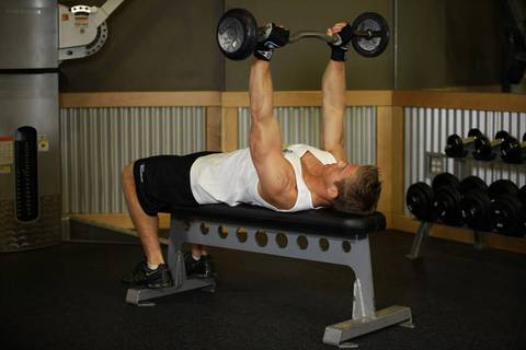 Yatış Triceps Press