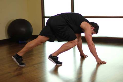 Mountain Climbers — başlangıç pozisyonu