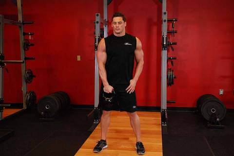 Tek El Kettlebell Temizlik
