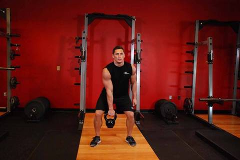Tek El Kettlebell Temizlik ve Çıkartma