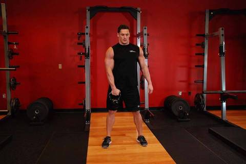 Tek El Kettlebell Snatç