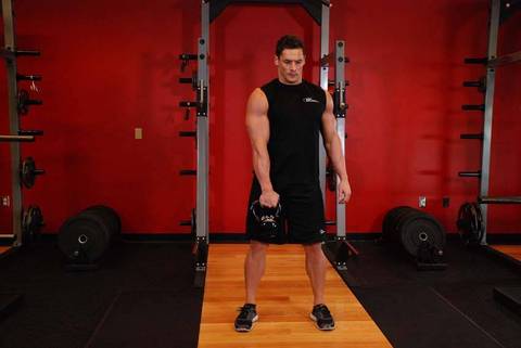 Tek El Kettlebell Bölünmüş Snatç