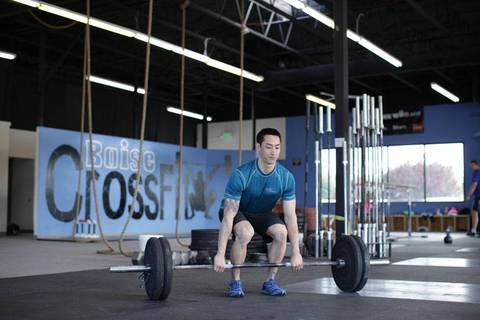 Power Clean — başlangıç pozisyonu