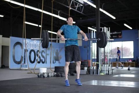 Power Clean — bitiş pozisyonu