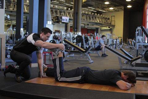 Prone Manual Hamstring — bitiş pozisyonu