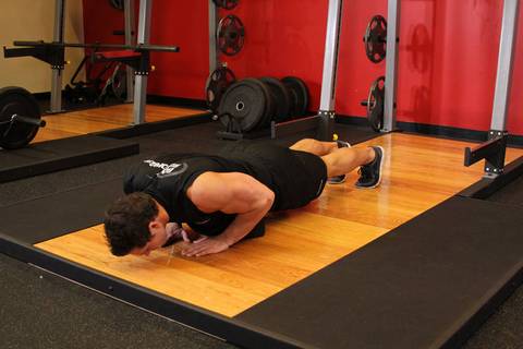 Push-Up Dar Triseps Pozisyonu — bitiş pozisyonu