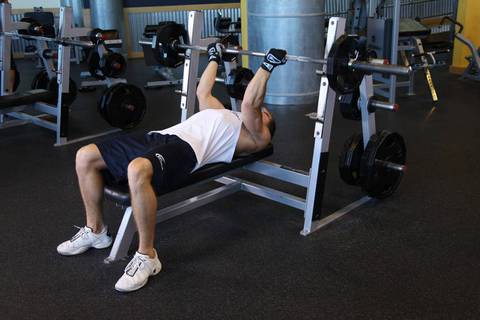 Ters Triseps Bench Press