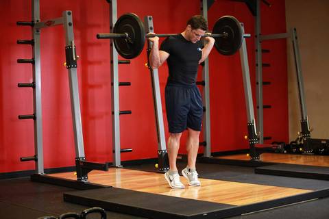 Standing Calf Raise — bitiş pozisyonu