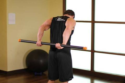 Round The World Shoulder Stretch — bitiş pozisyonu
