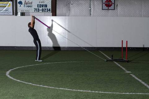 Sled Baş Üzeri Geri Adım — bitiş pozisyonu