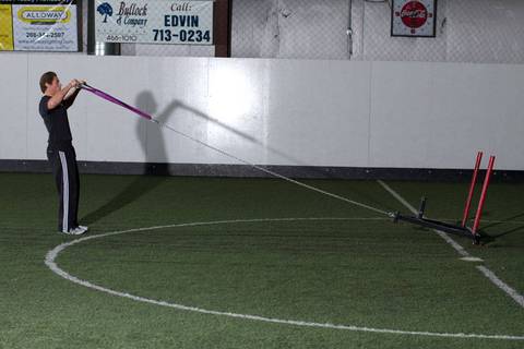 Sled Ters Flye — bitiş pozisyonu