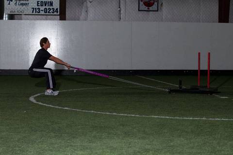 Sled Çekiş — başlangıç pozisyonu
