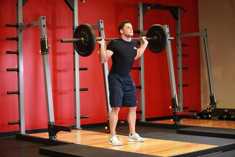 Speed Squats — bitiş pozisyonu