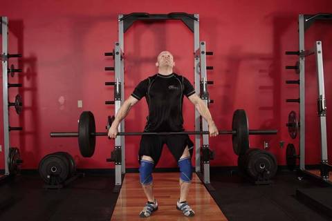 Split Snatch — bitiş pozisyonu