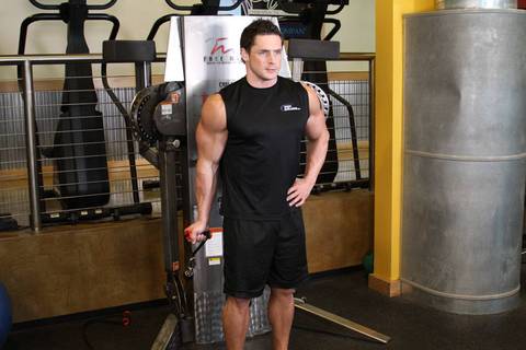 Standing Tek Kol Kablo Curl