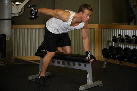 Triceps Dambıl Arka Tekme