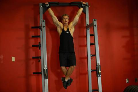 Wide Grip Rear Pull-Up